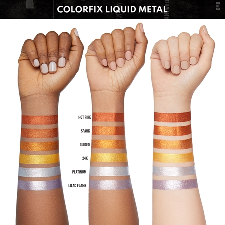 Danessa Myricks Beauty Colorfix Liquid Metals daugiafunkcinė makiažo priemonė akims, lūpoms ir veidui