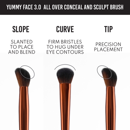 Danessa Myricks Beauty Yummy Face 3.0 Concealer Brush
