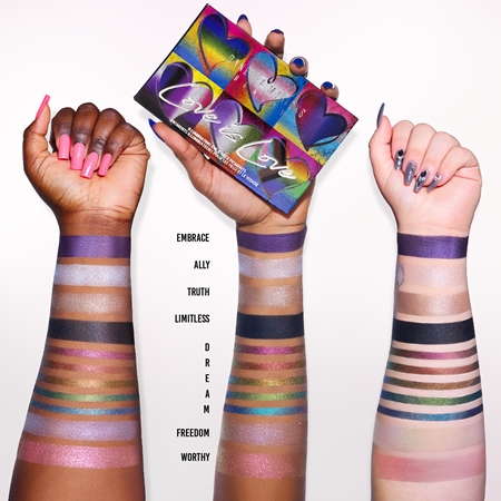 Danessa Myricks Beauty Love Is Love multifunkční paleta na obličej