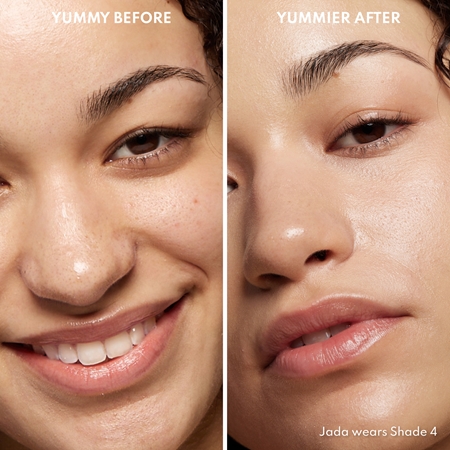 Danessa Myricks Beauty Yummy Skin Serum Skin Tint drėkinamasis glotninamasis makiažo pagrindas