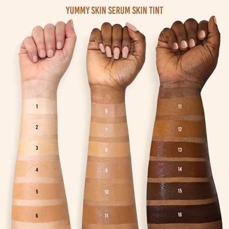 Danessa Myricks Beauty Yummy Skin Serum Skin Tint hydratačný make-up s vyhladzujúcim účinkom