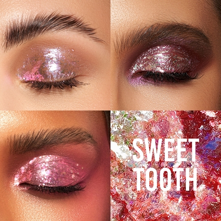 Danessa Myricks Beauty Infinite Chrome Flakes αστραφτερές σκιές ματιών