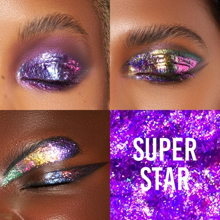Danessa Myricks Beauty Infinite Chrome Flakes αστραφτερές σκιές ματιών