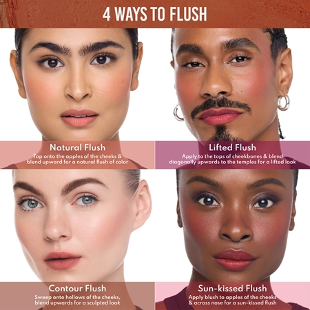 Danessa Myricks Beauty Yummy Skin 4-Ever Flushed σετ διακοσμητικού μακιγιάζ