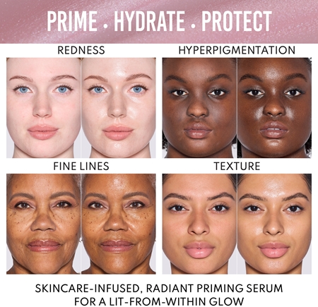 Danessa Myricks Beauty Yummy Skin Glow Serum λαμπρυντική βάση κάτω από το μεικ απ