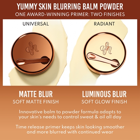 Danessa Myricks Beauty Yummy Skin Blurring Balm Powder συμπαγές κρεμώδες μεικ απ
