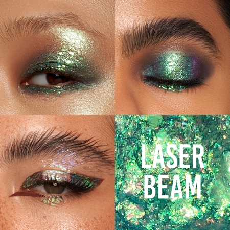 Danessa Myricks Beauty Infinite Chrome Flakes αστραφτερές σκιές ματιών