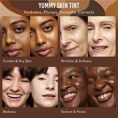 Danessa Myricks Beauty Yummy Skin Serum Skin Tint ενυδατικό μεικ απ με λειαντική επίδραση