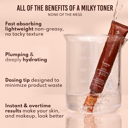 Danessa Myricks Beauty Yummy Skin 10/10 Barrier Boost milky facial serum with hyaluronic acid
