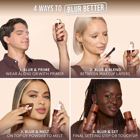 Danessa Myricks Beauty Yummy Skin Liquid Blurring Balm Setting Spray Makeup Fixing Spray with moisturising effect