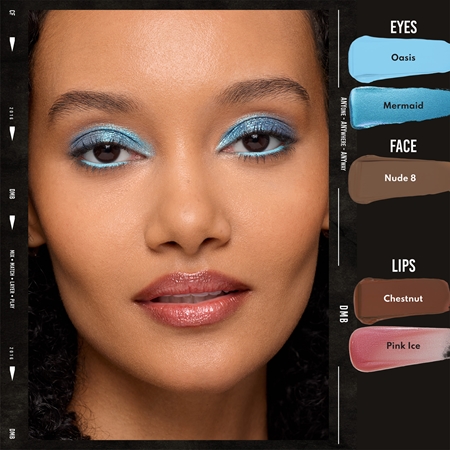 Danessa Myricks Beauty Colorfix Foils maquillage multi-usage pour les yeux, les lèvres, et le visage