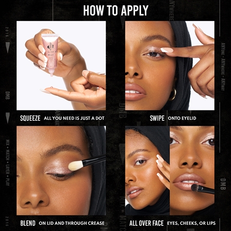 Danessa Myricks Beauty Colorfix Foils maquillage multi-usage pour les yeux, les lèvres, et le visage