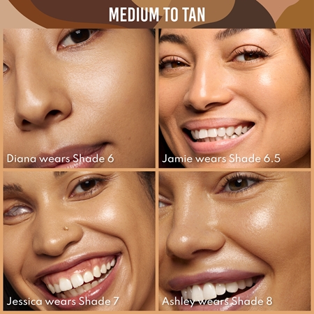 Danessa Myricks Beauty Yummy Skin Serum Skin Tint ενυδατικό μεικ απ με λειαντική επίδραση