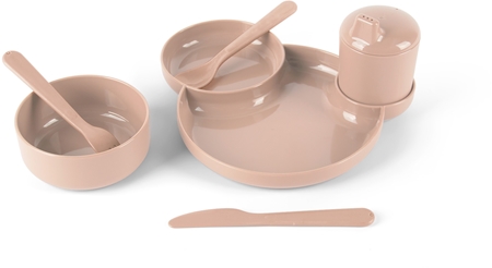 Dantoy Tiny Bio Dinner Giftset komplet pribora za jelo Nude