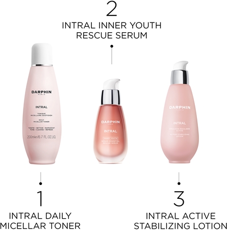 Darphin Intral Inner Youth Rescue Serum успокояващ серум за чувствителна кожа на лицето