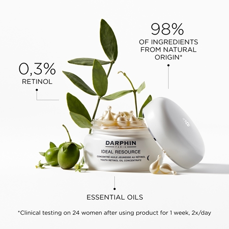 Darphin Ideal Resource Youth Retinol Oil Concentrate regenerating treatment with retinol