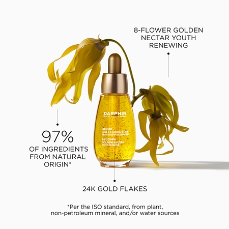 Darphin 8-Flower Golden Nectar Oil Ulei esential din 8 Flori cu aur de 24 de karate