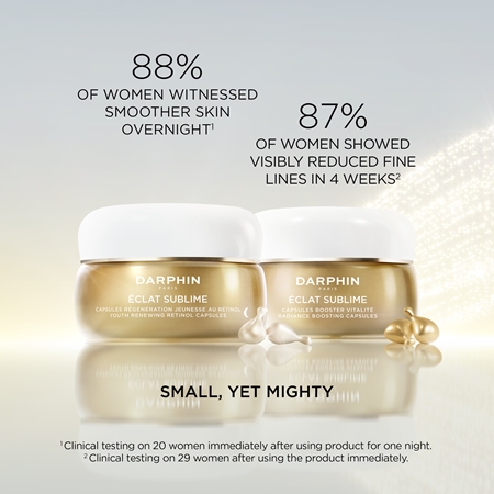 Darphin Éclat Sublime Radiance Boosting Capsules Lysnende koncentrat Med C- og E-vitamin