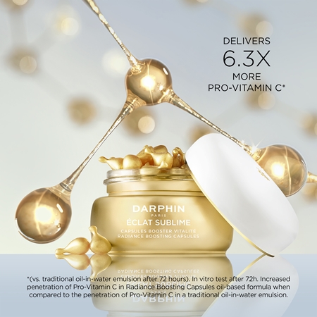 Darphin Éclat Sublime Radiance Boosting Capsules Lysnende koncentrat Med C- og E-vitamin
