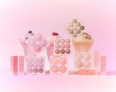 Dasique Blending Mood Cheek Vaigu sārtuma palete veselīgam izskatam