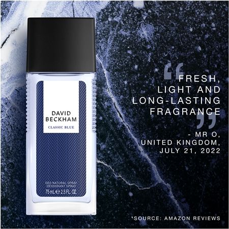 David Beckham Classic Blue αποσμητικό με ψεκασμό για άντρες