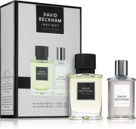 David Beckham Instinct coffret cadeau de Noël pour homme