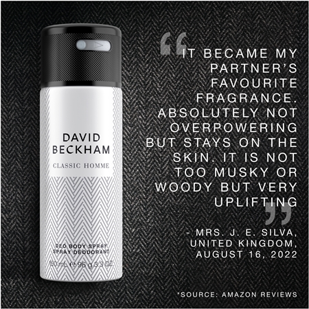 David Beckham Classic Homme desodorizante em spray