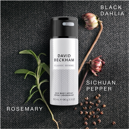 David Beckham Classic Homme desodorizante em spray