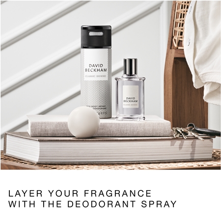 David Beckham Classic Homme desodorizante em spray