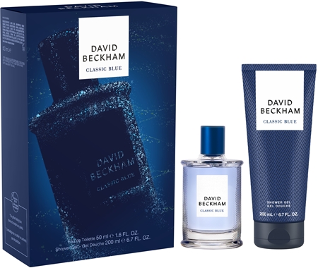 David Beckham Classic Blue dárková sada pro muže