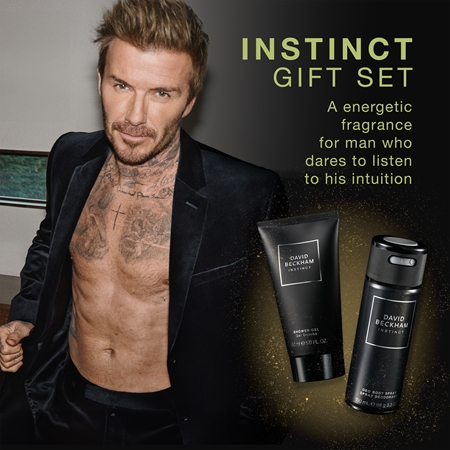 David Beckham Instinct set cadou pentru bărbați