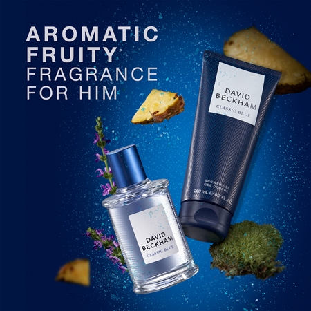 David Beckham Classic Blue Gift Set for men