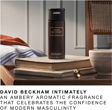 David Beckham Intimately Men deodorant ve spreji pro muže