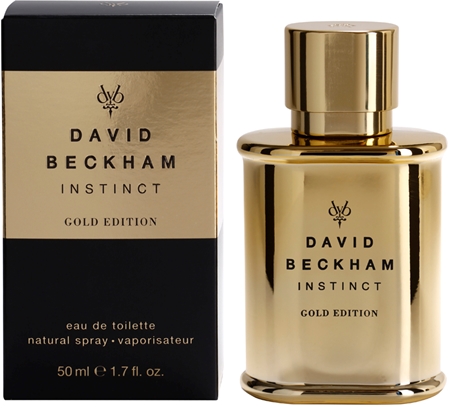 David Beckham Instinct Gold Edition Eau de Toilette Herren 50 ml