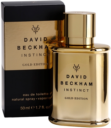 David Beckham Instinct Gold Edition Eau de Toilette Herren 50 ml