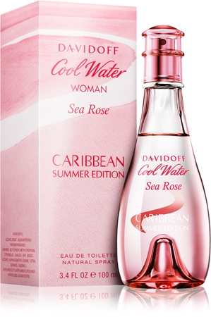 Davidoff Cool Water Woman Sea Rose Caribbean Summer Edition toaletní voda pro ženy 100 ml