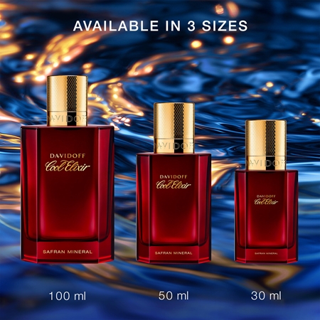 Davidoff Cool Elixir Safran Mineral profumo intense per uomo