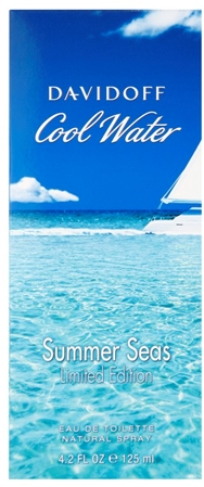 Davidoff Cool Water Summer Seas Eau de Toilette for Men 125 ml