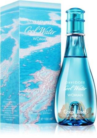 Davidoff Cool Water Woman Coral Reef Limited Edition Eau de Toilette für Damen 100 ml
