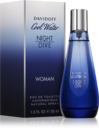 Davidoff Cool Water Woman Night Dive toaletní voda pro ženy 30 ml
