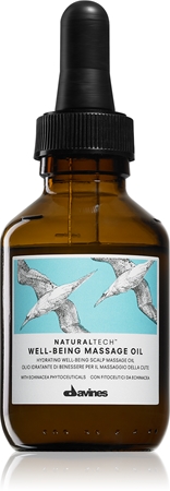 Davines Naturaltech Well-Being Shampoo óleo de massagem para o couro cabeludo sensível