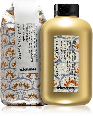 Davines More Inside Medium Hold Modeling Gel Wet-Look Styling Gel