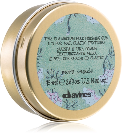 Davines More Inside Medium Hold Finishing Gum Stylinggummi für mattes Aussehen