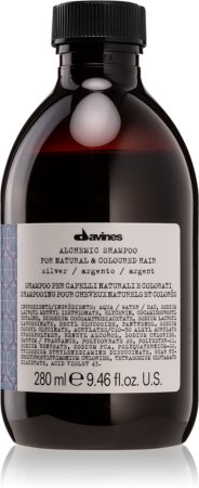 Davines Alchemic Shampoo Silver vyživující šampon pro zvýraznění barvy vlasů