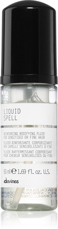 Davines Liquid Spell Reinforcing Bodifying Fluid kura brez spiranja za tanke lase