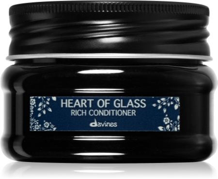 Davines Heart of Glass Rich Conditioner Stärkande balsam för blont hår