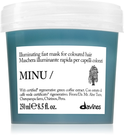 Davines Minu Illuminating Mask maschera illuminante per capelli tinti