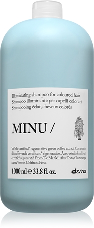 Davines Minu Illuminating shampoo Šampūns matu mirdzumam krāsotiem matiem