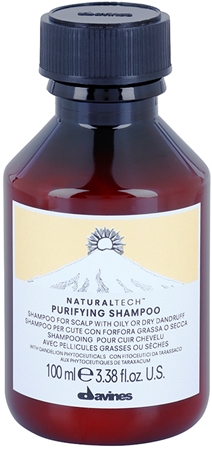 Davines Naturaltech Purifying Shampoo puhdistava shampoo hilsettä vastaan