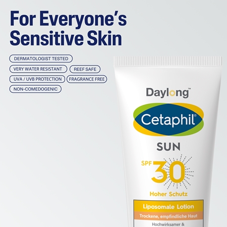 Daylong Cetaphil SUN Liposomal Lotion lait solaire pour peaux sensibles